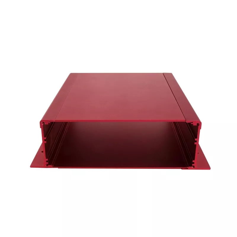 Châssis d'extrusion d'aluminium de bureau de 52 mm pour équipement électronique