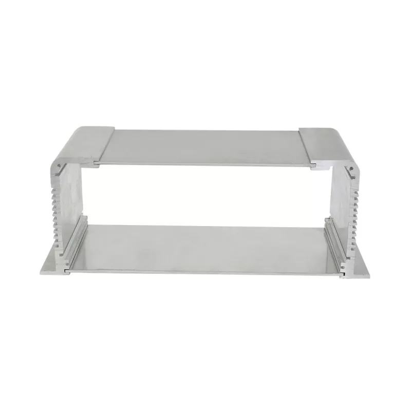Châssis électronique industriel en aluminium extrudé de 73,5 mm