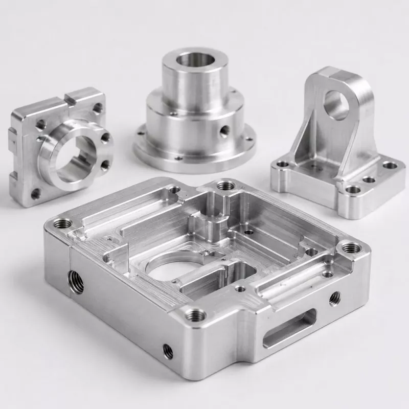 Composant en aluminium usiné CNC